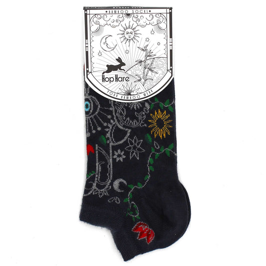 Hop Hare Bamboo Socks Low - Hamsa - SOCKI.IE