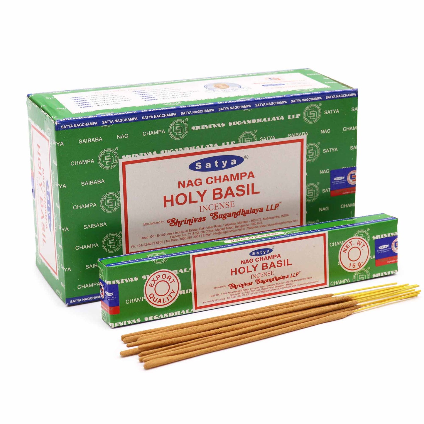 Incense Sticks 15g – Holy Basil (Satya) - SOCKI.IE