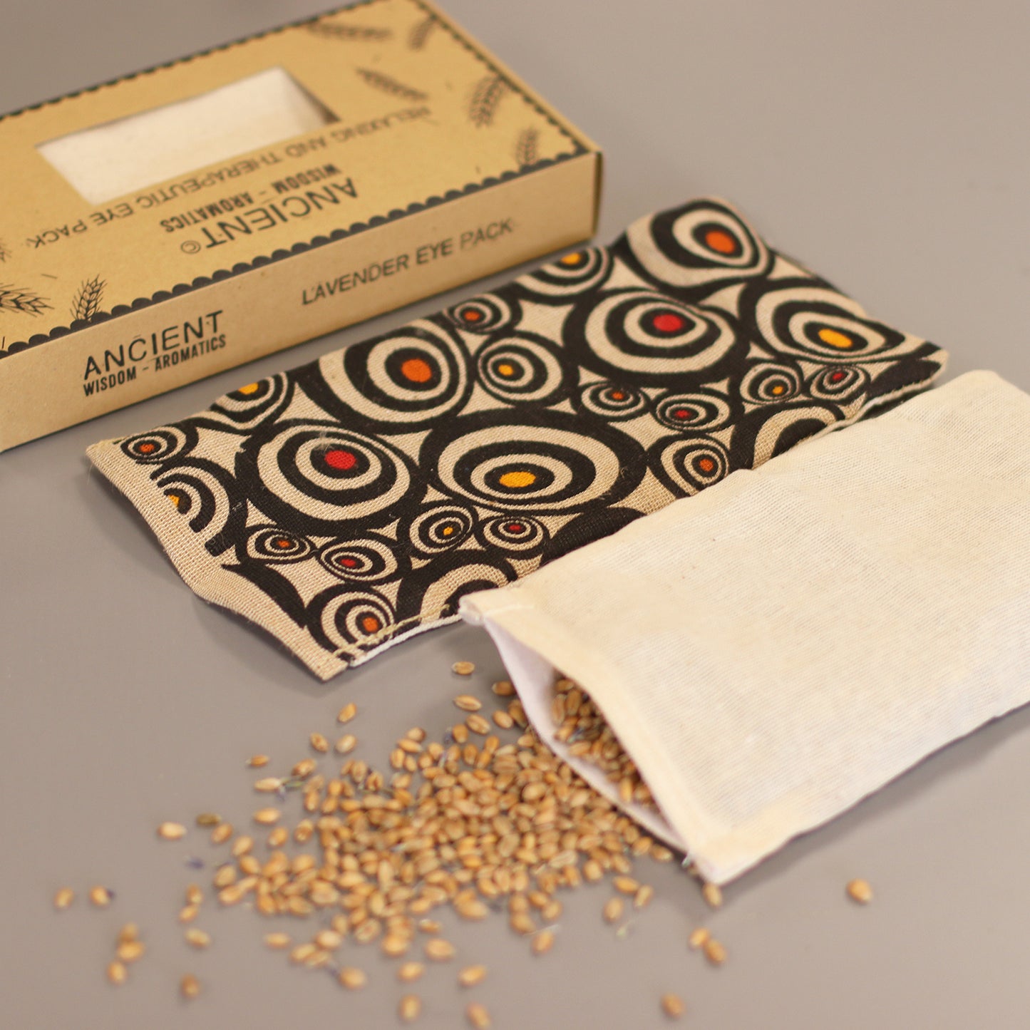 Lavender Eye Pillow – Natural Cotton Gift Box | Illusion