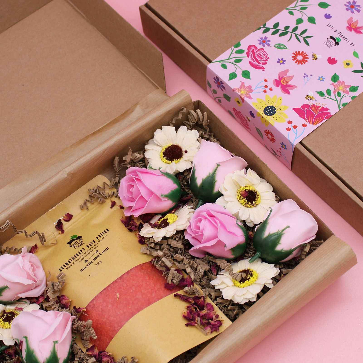 Wild Hare Salt & Flowers Set- Passion