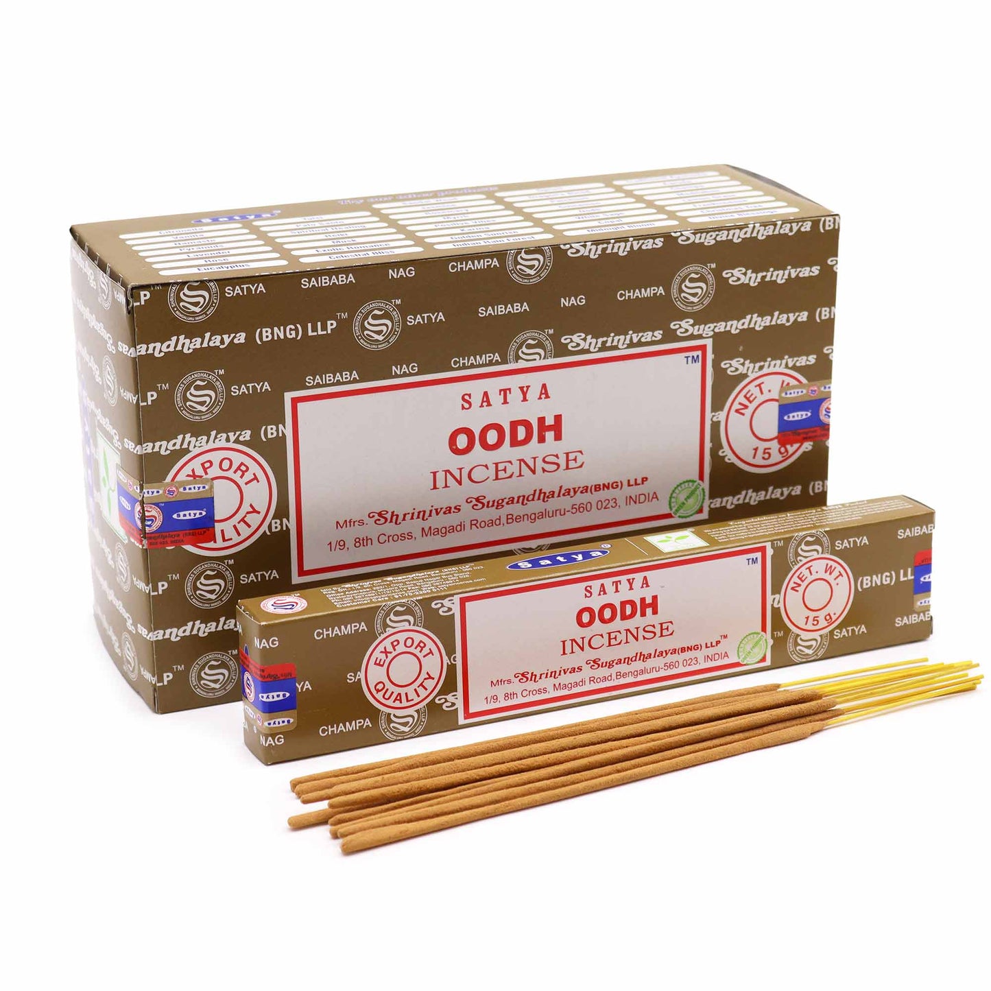 Incense Sticks 15g – Oodh (Satya) - SOCKI.IE