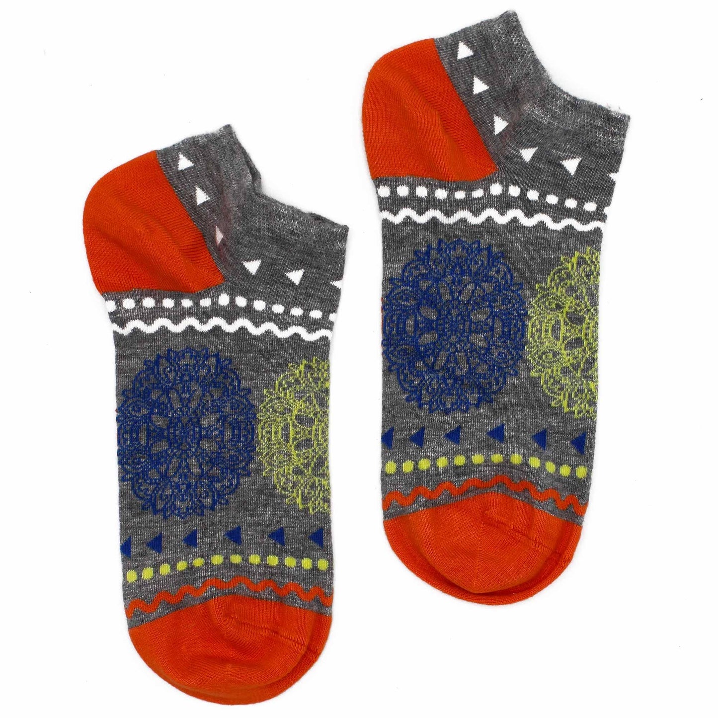 Hop Hare Bamboo Socks Low - Mandala Flowers - SOCKI.IE