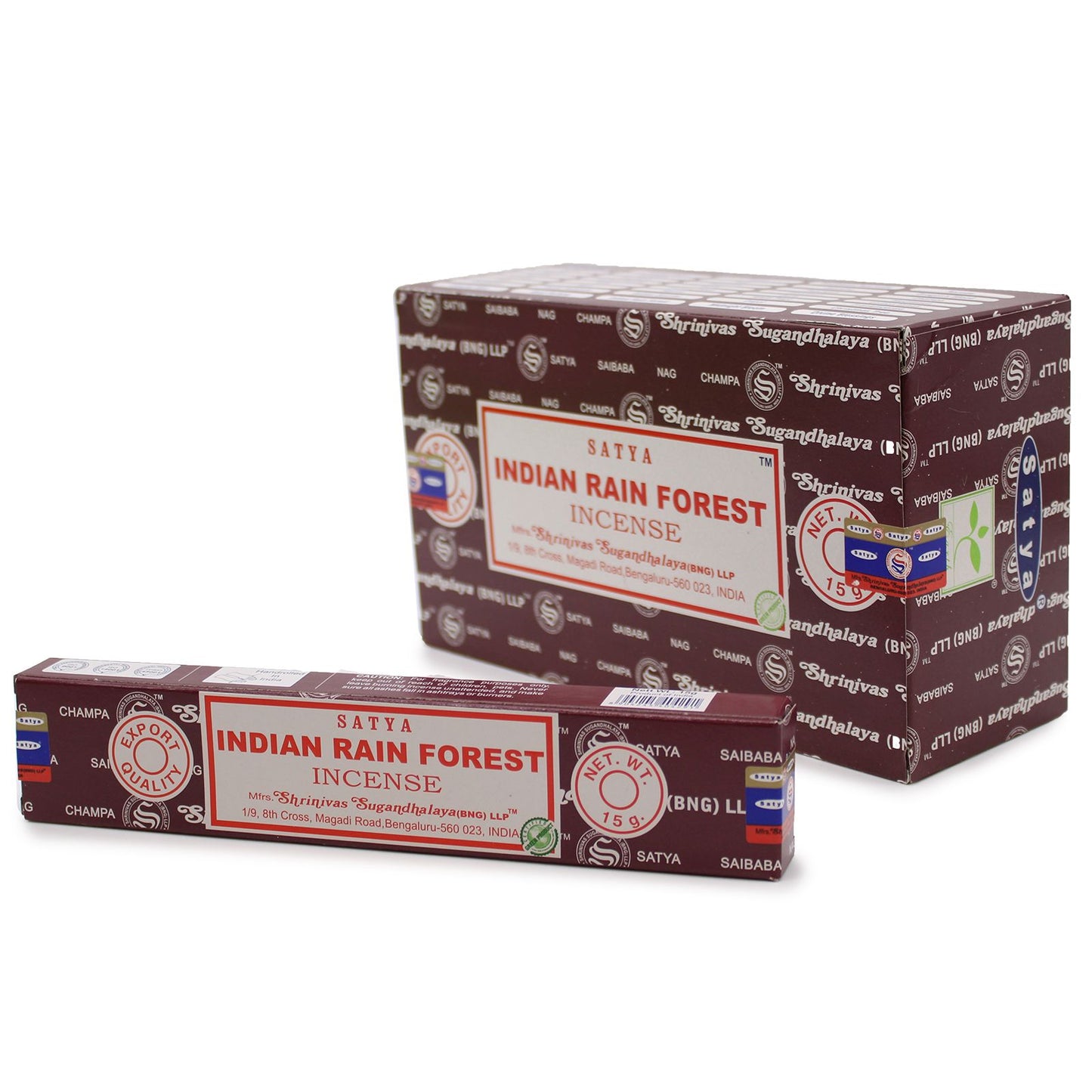 Indian Rain Forest - Satya Incense Sticks 15g.