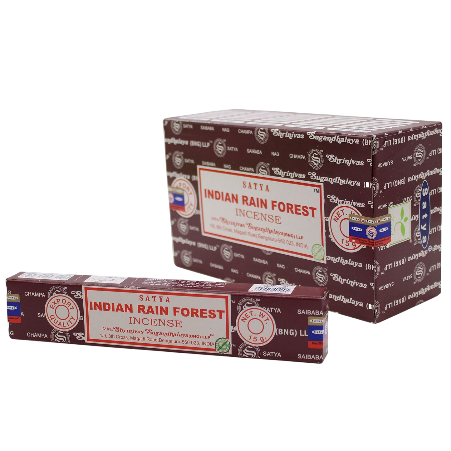Indian Rain Forest - Satya Incense Sticks 15g - Socki.ie