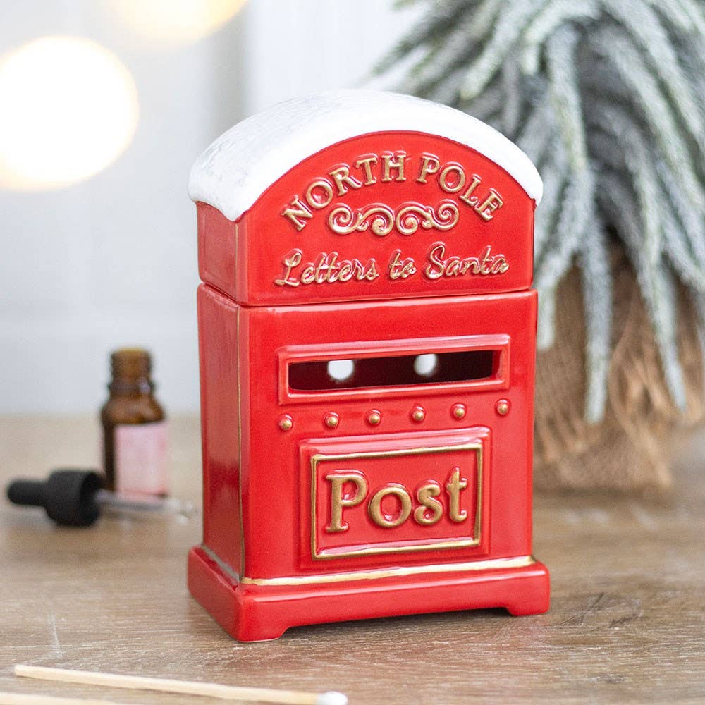 Letters to Santa Christmas Post Box Oil Burner