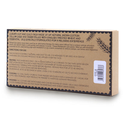 Lavender Eye Pillow – Natural Cotton Gift Box | Illusion