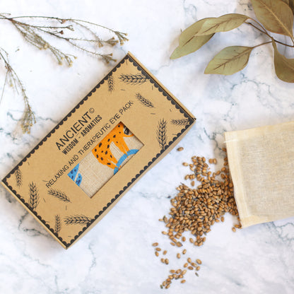 Lavender Eye Pillow – Natural Cotton Gift Box | Lazy Sloth