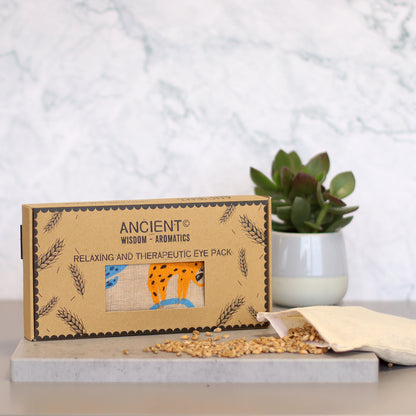 Lavender Eye Pillow – Natural Cotton Gift Box | Lazy Sloth