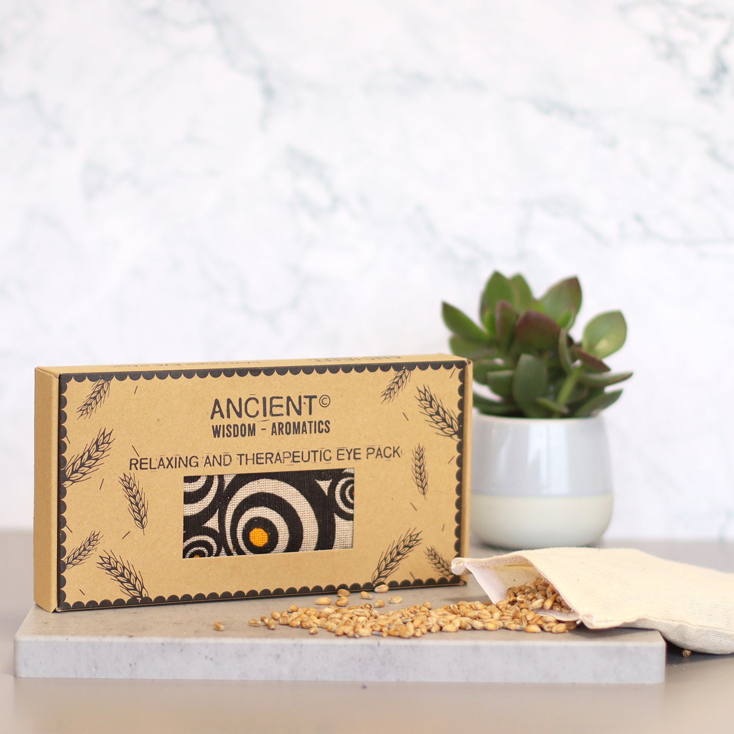Lavender Eye Pillow – Natural Cotton Gift Box | Illusion