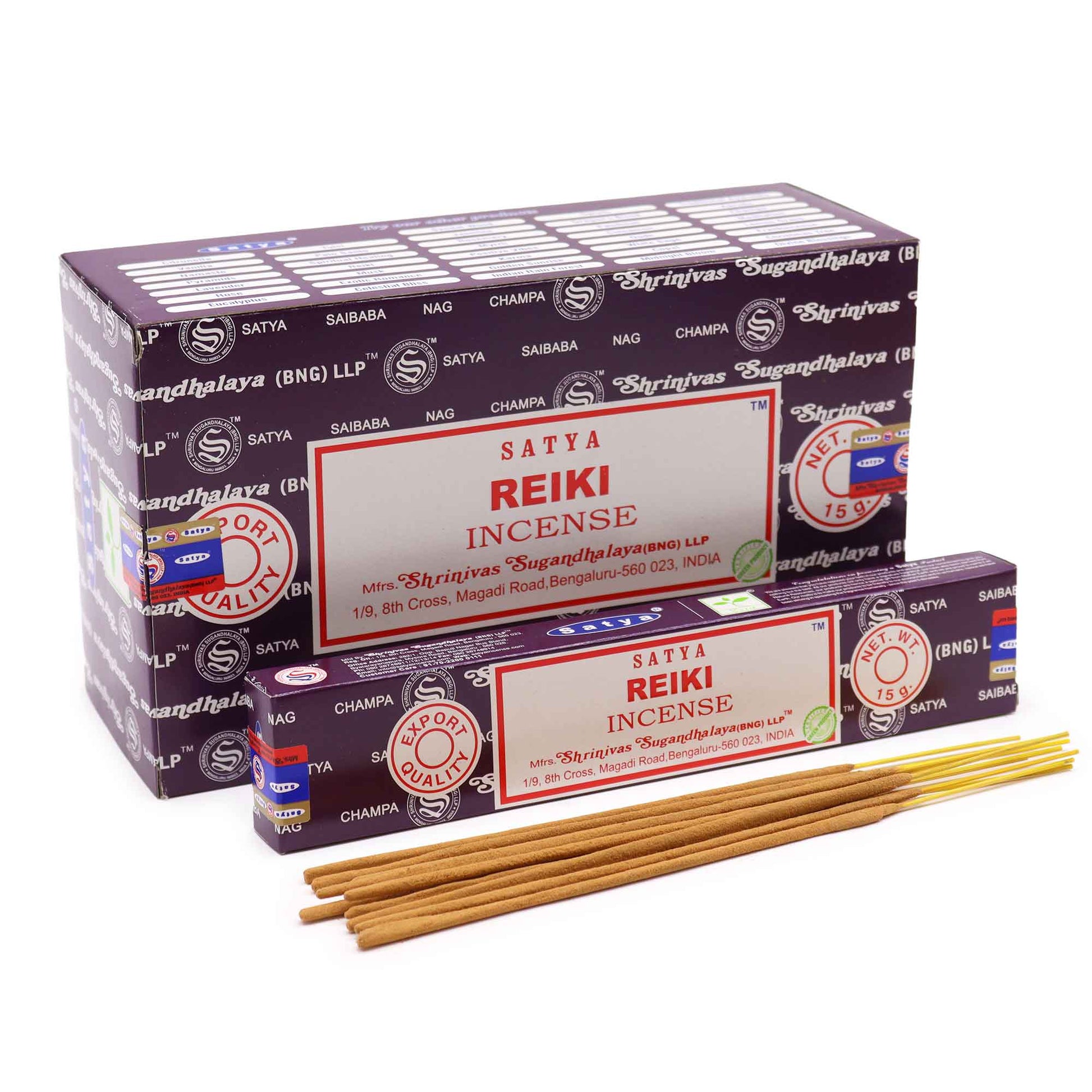 Incense Sticks 15g – Reiki (Satya) - SOCKI.IE