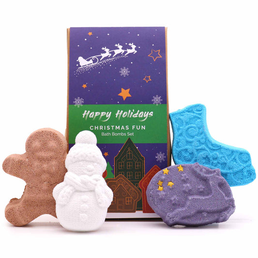 Christmas Fun Bath Bomb Gift Pack - SOCKI.IE