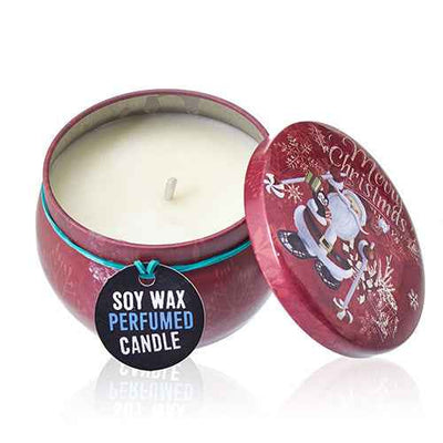 Art Tin Candle - Vintage Christmas - Spiced Orange