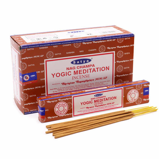 Incense Sticks 15g - Yogic Meditation (Satya) - SOCKI.IE