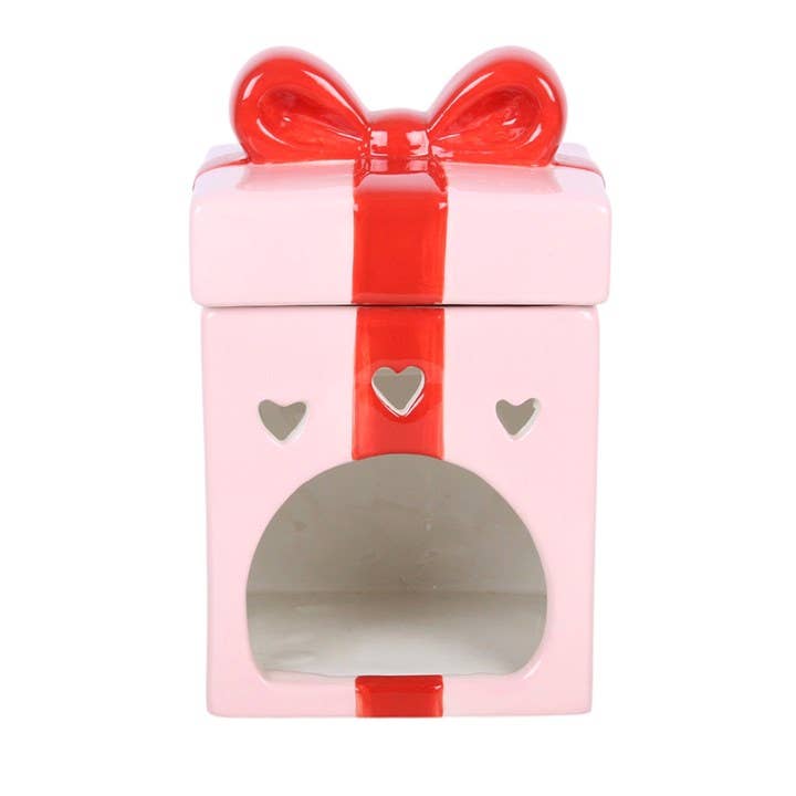 Pink Present Christmas Oil Burner