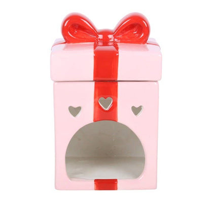 Pink Present Christmas Oil Burner
