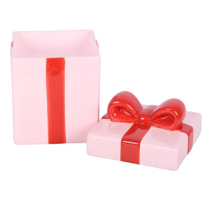 Pink Present Christmas Oil Burner