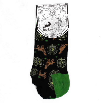 Hop Hare Bamboo Socks Low - Moonlight Wolf