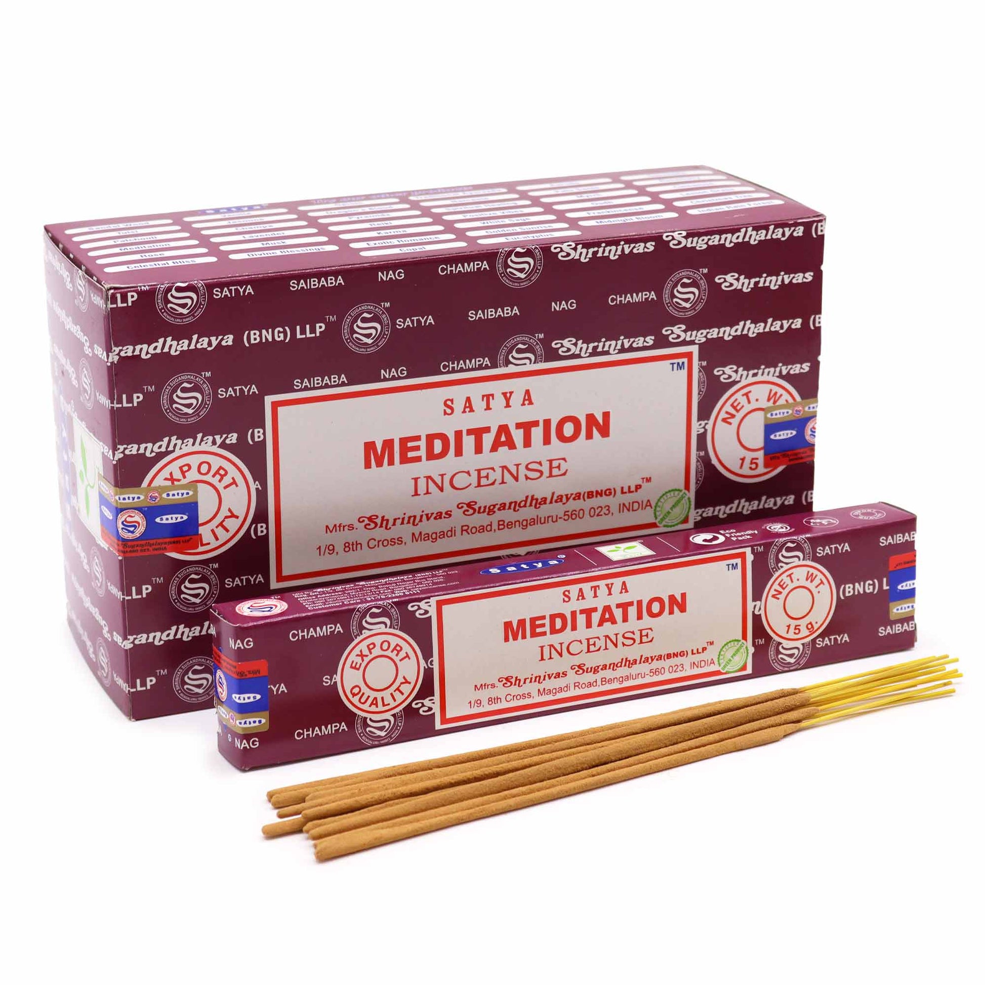 Incense Sticks 15g – Meditation (Satya) - SOCKI.IE