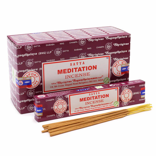 Incense Sticks 15g – Meditation (Satya) - SOCKI.IE