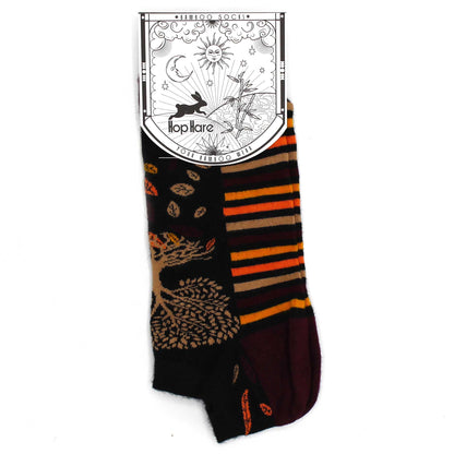 Hop Hare Bamboo Socks Low - Tree of Life - SOCKI.IE