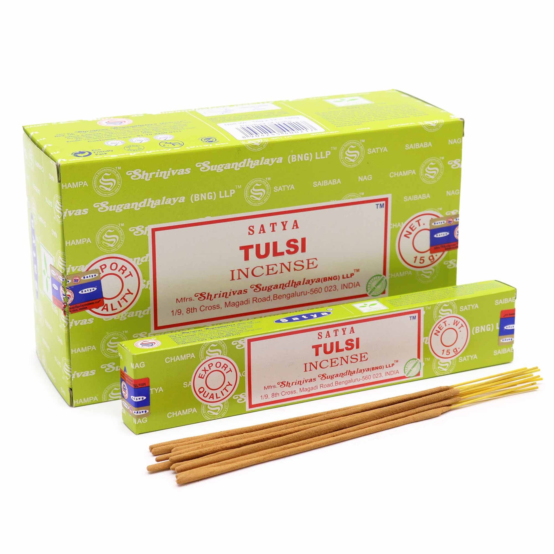 Tulsi - Satya Incense 15gm.