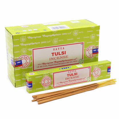 Tulsi - Satya Incense 15gm.