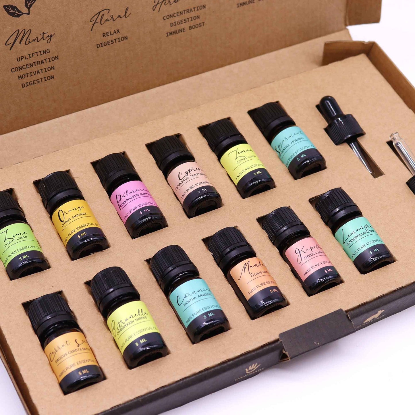 Aromatherapy Essential Oil Set - Summer.