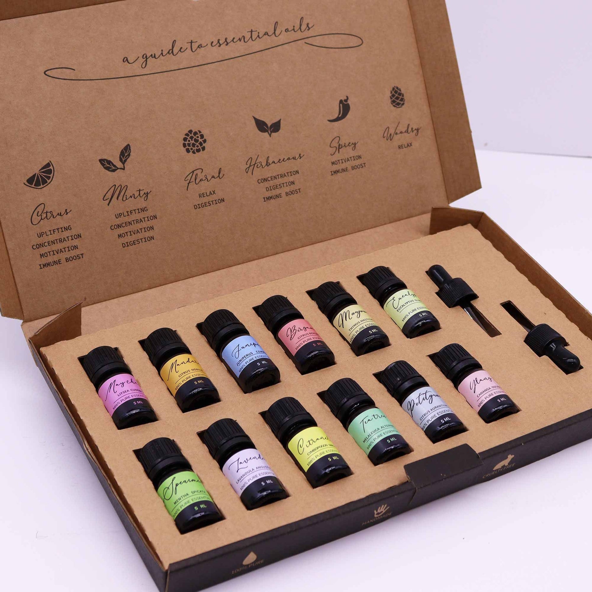 Aromatherapy Essential Oil Set - Spring.