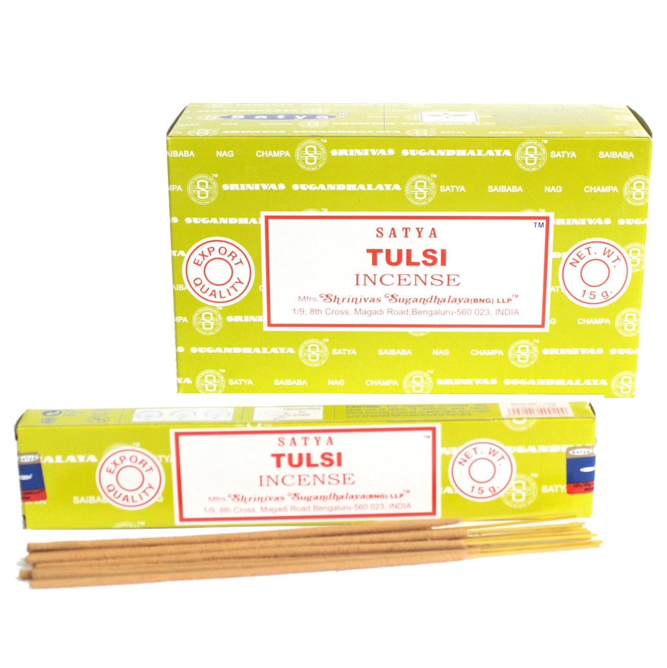 Tulsi - Satya Incense 15gm.