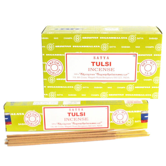 Tulsi - Satya Incense 15gm.
