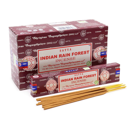 Indian Rain Forest - Satya Incense Sticks 15g.