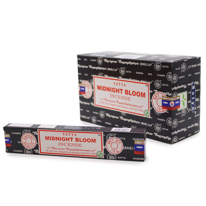 Midnight Blossom - Satya Incense Sticks 15g.