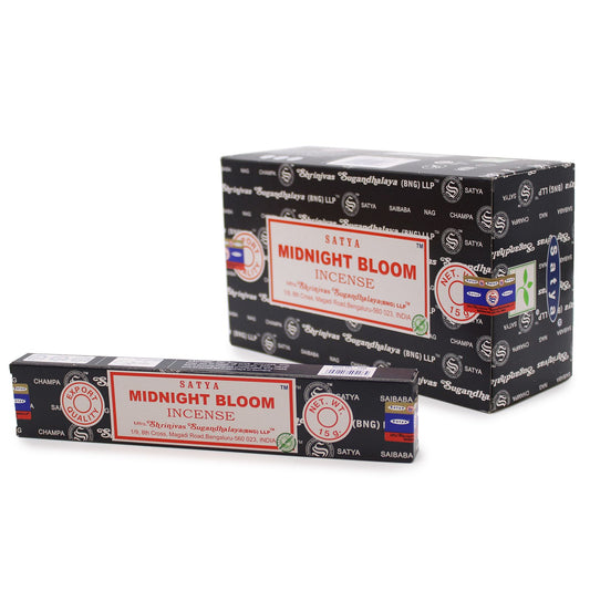 Midnight Blossom - Satya Incense Sticks 15g.