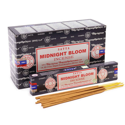 Midnight Blossom - Satya Incense Sticks 15g.