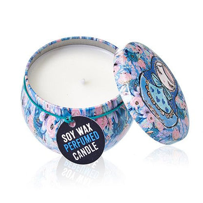 Art Tin Candle - Russian Dolls - Dolly Blue - image 5 - Socki.ie