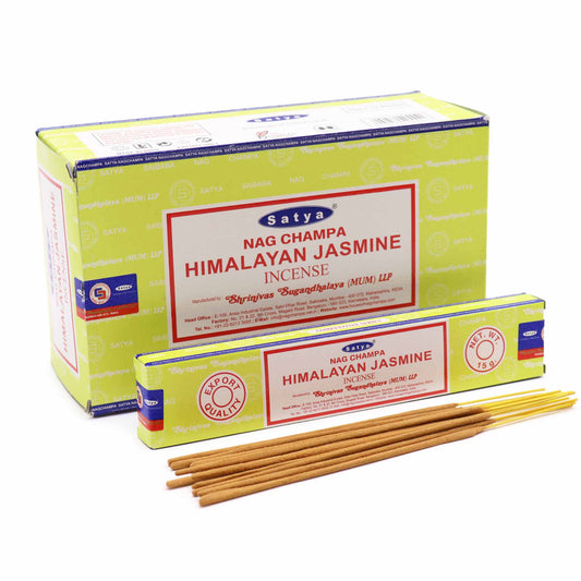Incense Sticks 15g – Himalayan Jasmine (Satya) - SOCKI.IE