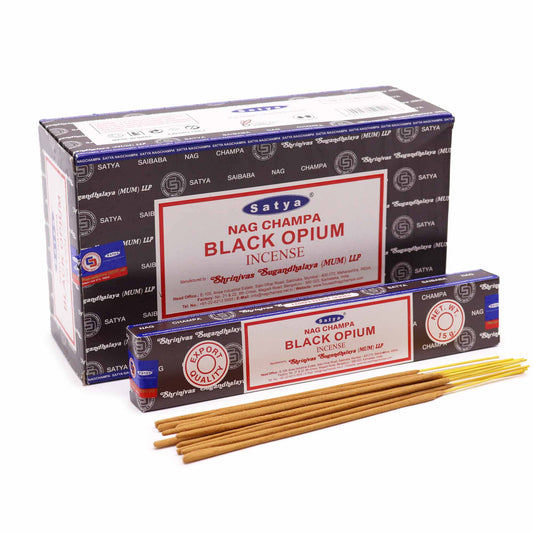 Incense Sticks 15gm – Black Opium (Satya) - SOCKI.IE