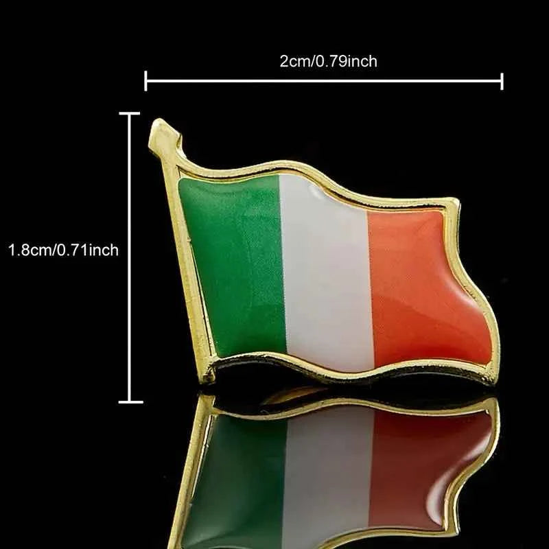 Irish Flag Lapel Pin