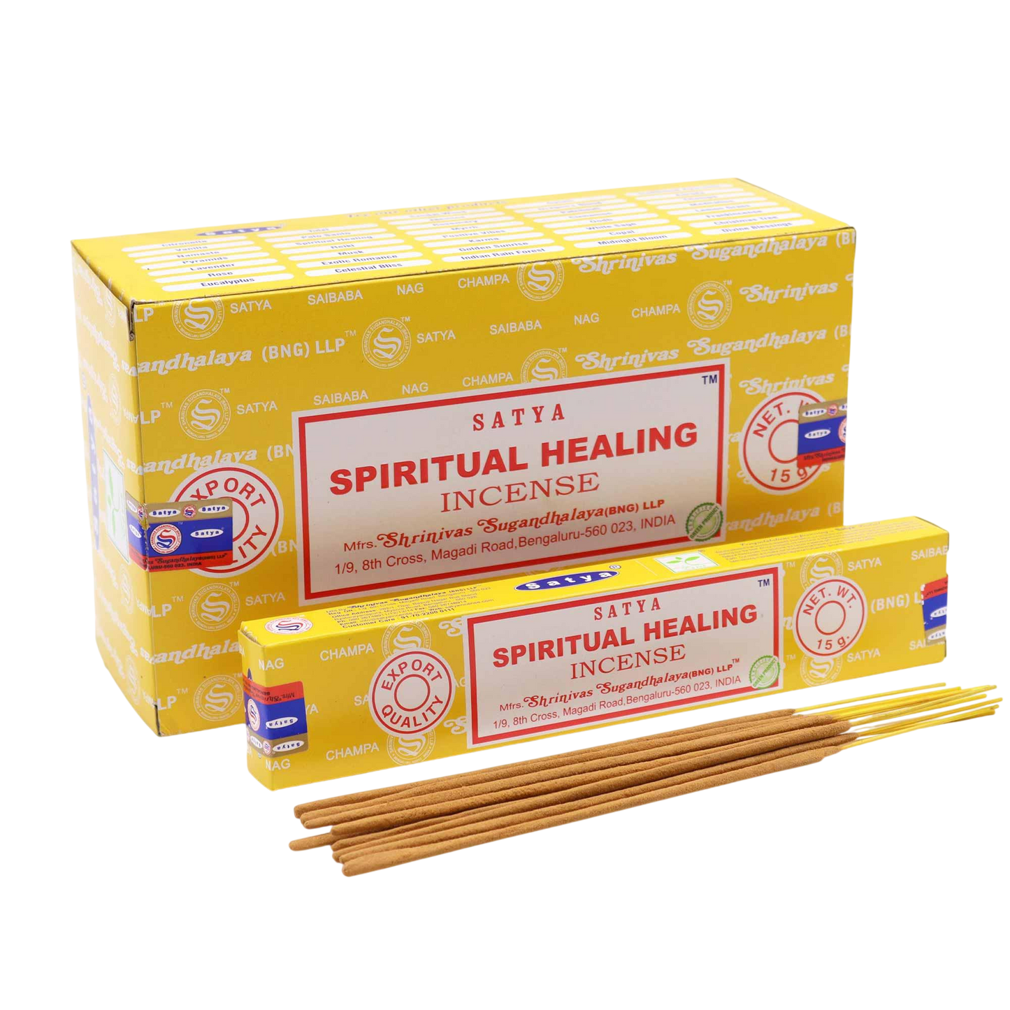 Spiritual Healing - Satya Incense Sticks 15g - Socki.ie