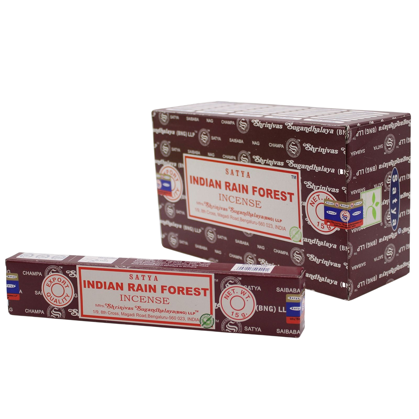 Indian Rain Forest - Satya Incense Sticks 15g - Socki.ie