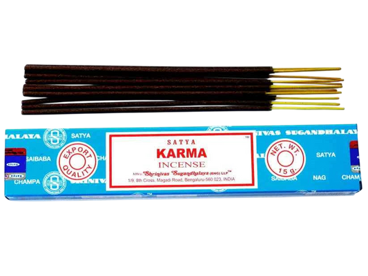 Karma - Satya Incense Sticks 15g - Socki.ie