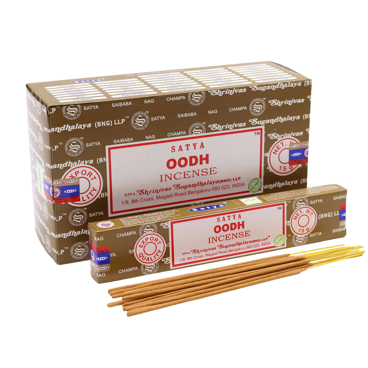 Oodh - Satya Incense Sticks 15g - Socki.ie