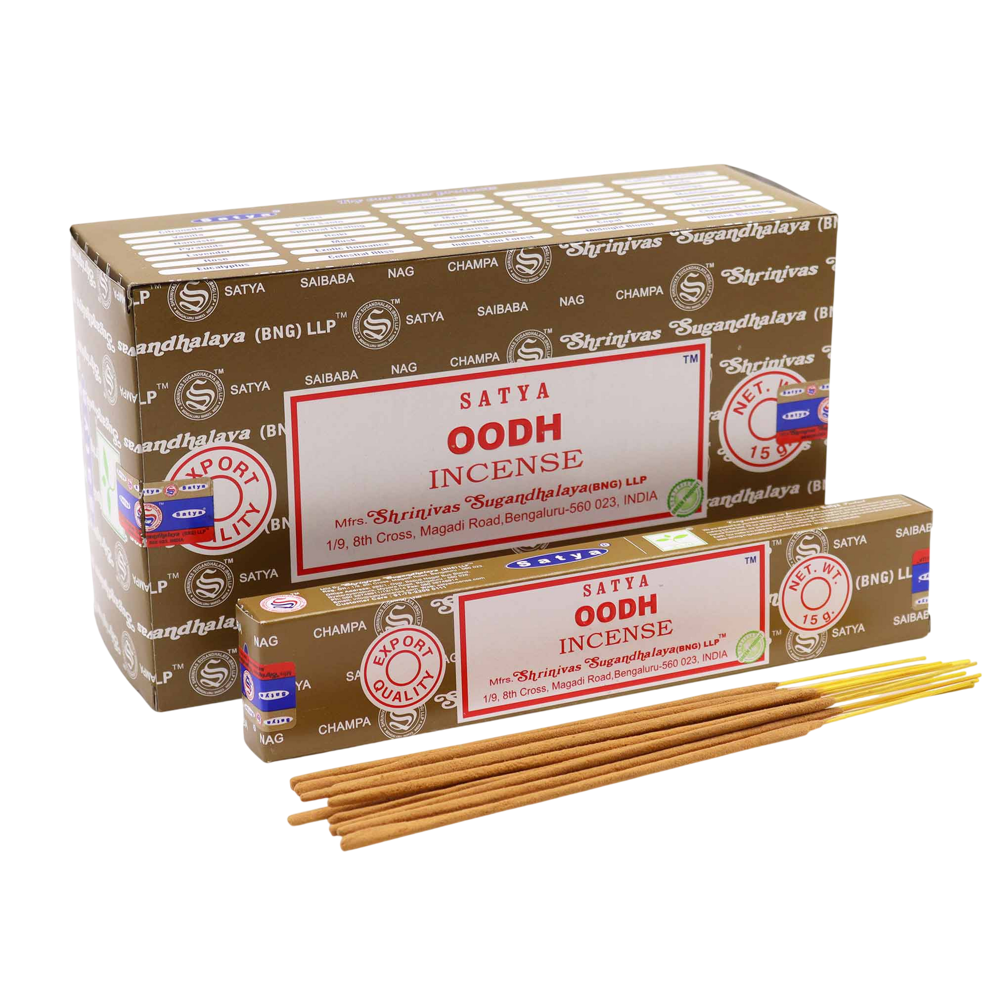 Oodh - Satya Incense Sticks 15g - Socki.ie
