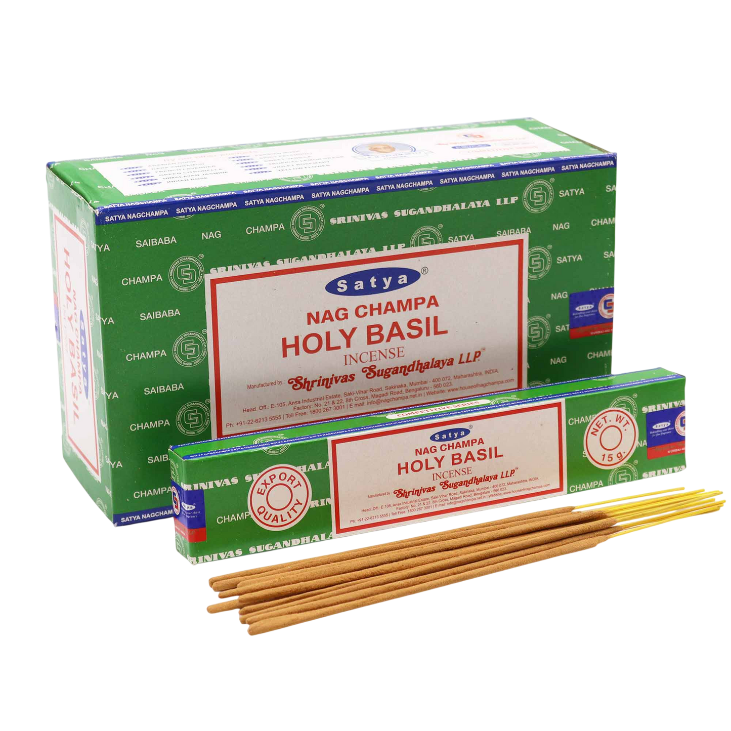 Holy Basil - Satya Incense Sticks 15g - Socki.ie