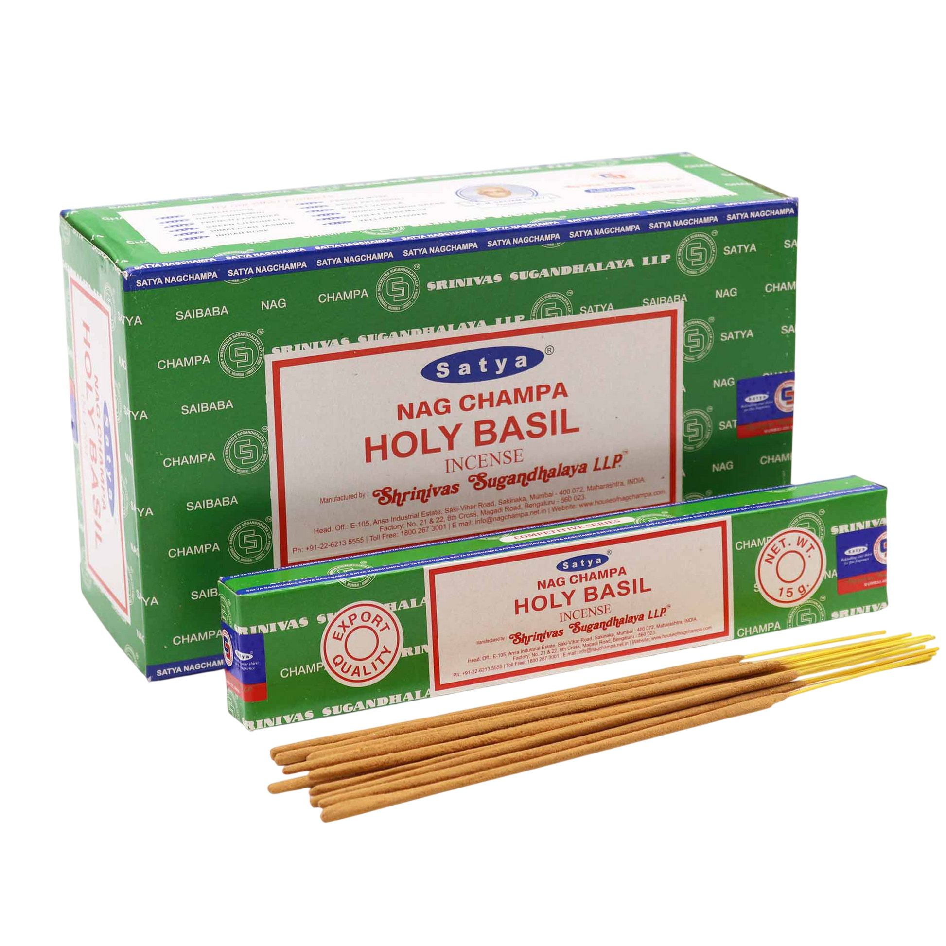 Holy Basil - Satya Incense Sticks 15g - Socki.ie