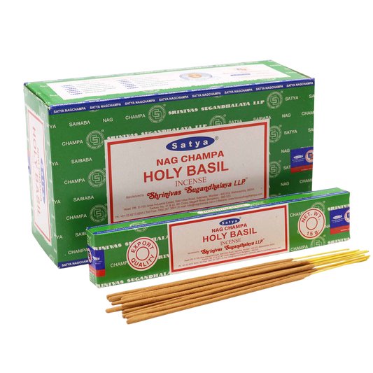 Holy Basil - Satya Incense Sticks 15g - Socki.ie