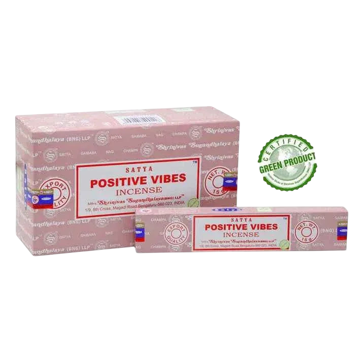 Positive Vibes - Satya Incense Sticks 15g - Socki.ie