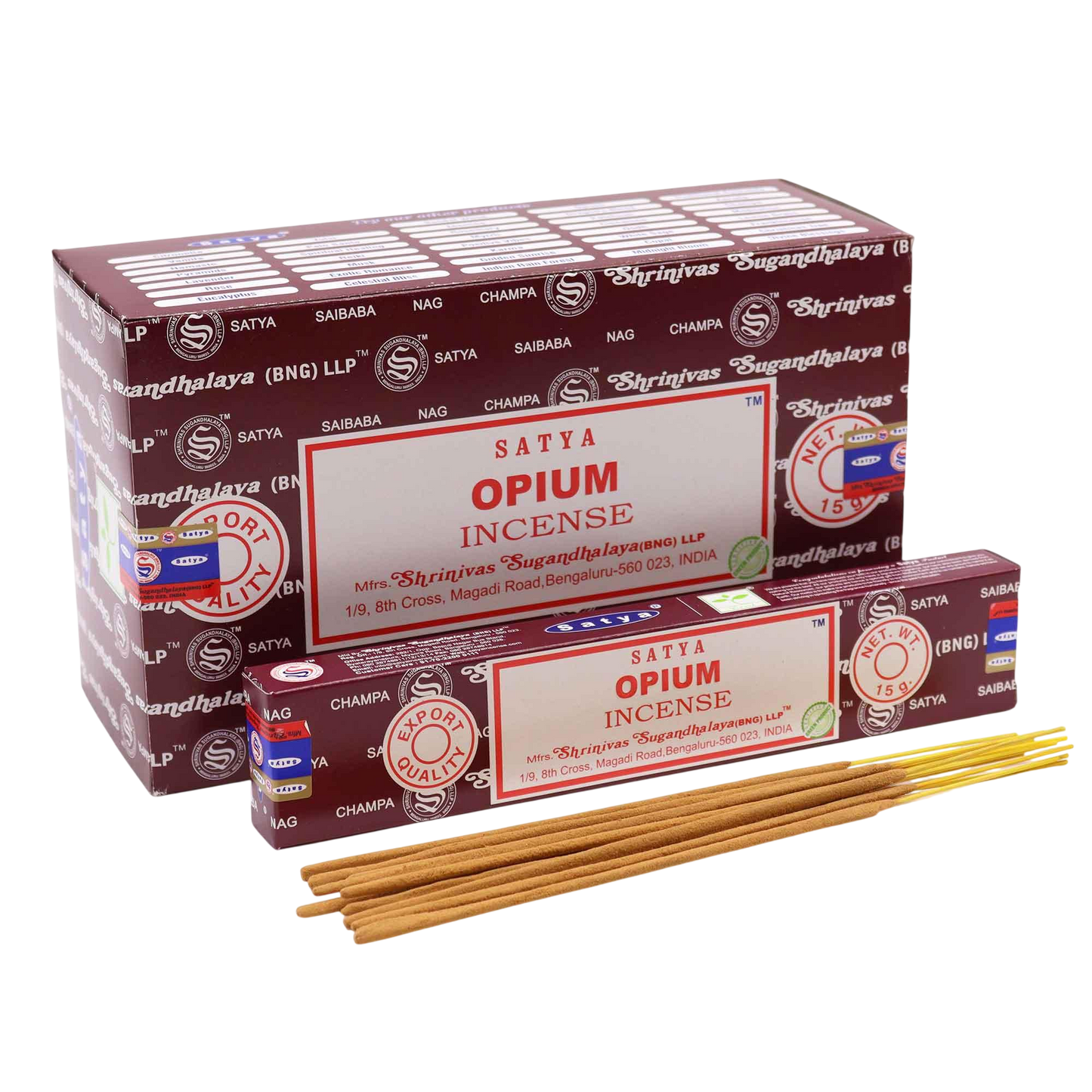 Opium - Satya Incense Sticks 15g - Socki.ie
