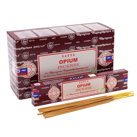 Opium - Satya Incense Sticks 15g - Socki.ie
