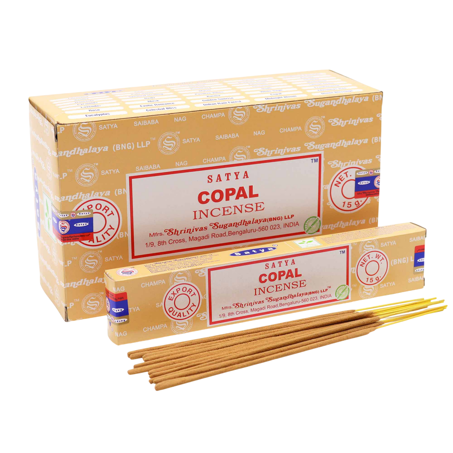 Copal - Satya Incense Sticks 15g - Socki.ie